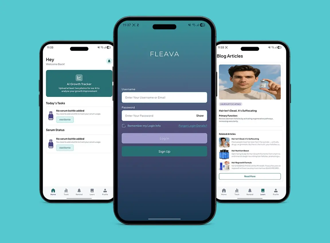 Fleava: Hair Health for Men