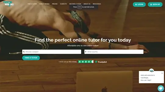 Tutor Ninjas - Online Classes Website in PHP Framework