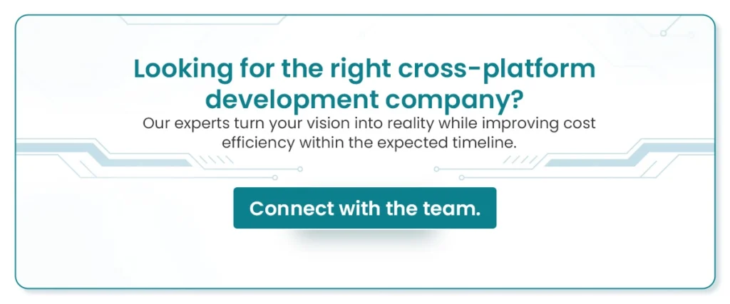 Contact us to get your cross platform app built