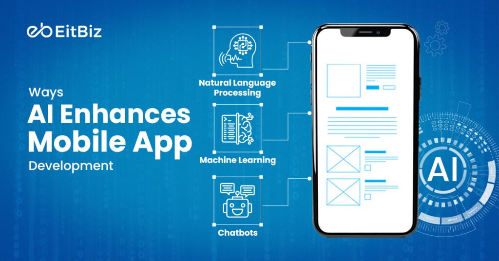 Ways AI enhances mobile app development