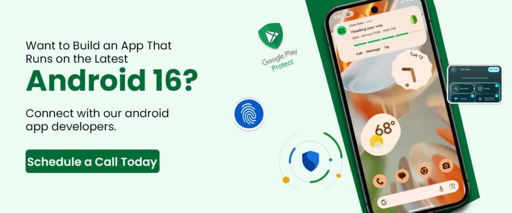 Build an app that runs on latest Android 16