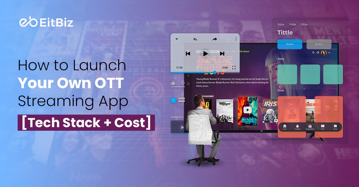 How to Launch Your Own OTT Streaming App [Tech Stack + Cost]