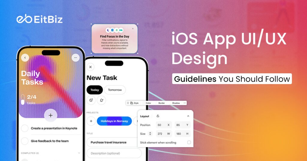 iOS App UI/UX Design Guidelines You Should Follow