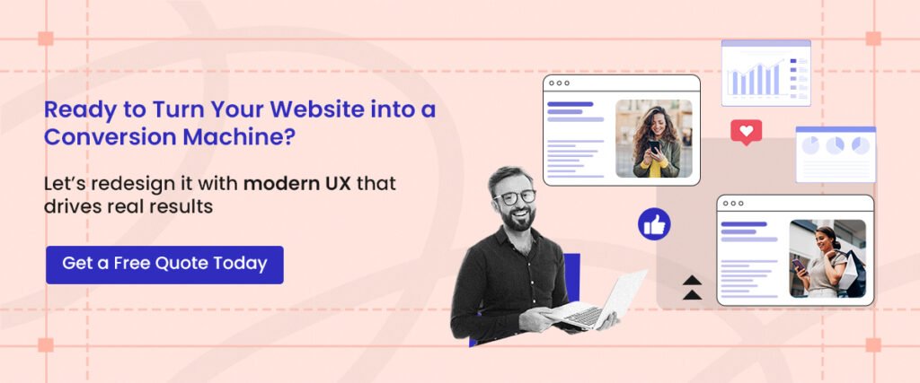 Let's redesign your website with modern UX