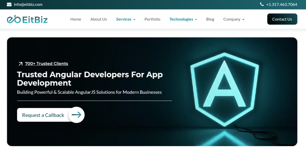 EitBiz - Best Angular Development Company