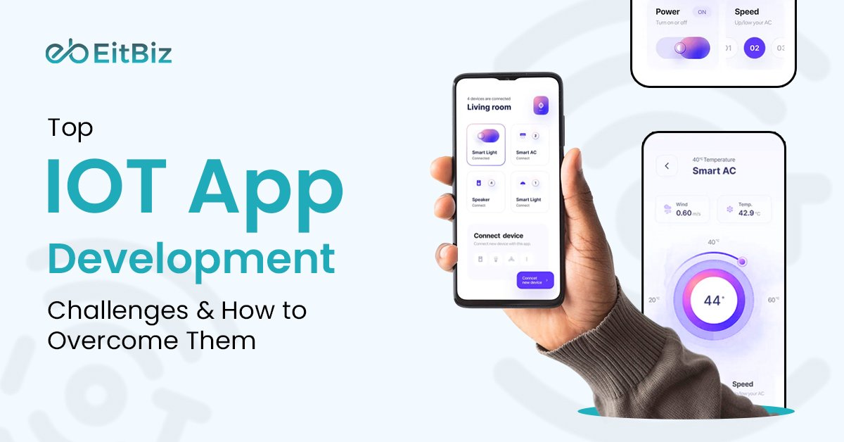 Top IoT App Development Challenges & How to Overcome Them