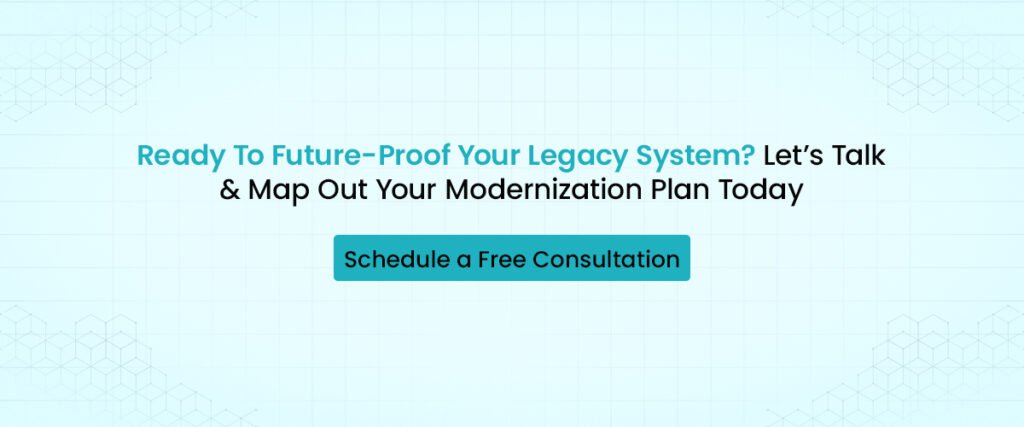 Legacy app modernization services